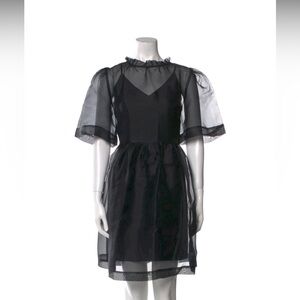 Sea New York sheer black dress